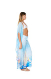 703 D Nautical Light Blue Duster