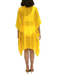 8009 W Sequence poncho Yellow