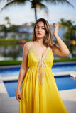 Yellow Goddess dress