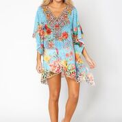 Baby blue short Kaftan / pack of , $25 each