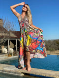 661 halter hawaii dress $50 NEW ARRIVAL- 2021 PRINT