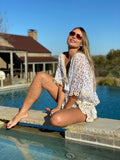202148 cute lace kaftan top