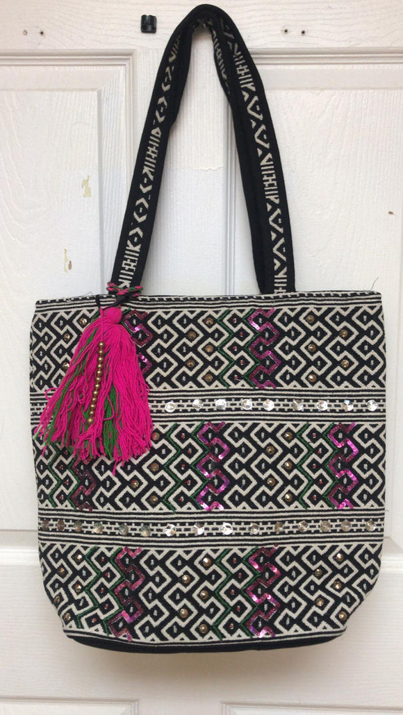 Classic black tote $25 each, 2 per pack