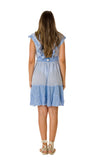 AK 899 baby blue dress - NEW ARRIVAL 2023 cotton collection