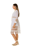20545 Lace Dress 2023 cotton collection