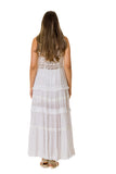 #7 white cotton Dress -