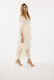 Beautiful White Long dress C-9765