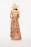 Pink Tropic Long Dress