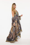 680 fierce halter dress $50 NEW ARRIVAL- 2021 PRINT