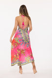 Pink Hawaii Halter dress. 682