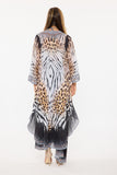 693 animal print duster