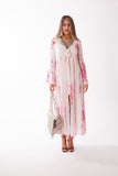 Tie-Dye, 2022 collection, Pink duster lurex tie dye dress Pack of 4