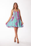 Tie-Dye, 2022 collection, Short tie dye dress ( 3 color package)