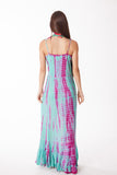 Tie-Dye, 2022 collection, Aqua tie dye dress Pack of 4