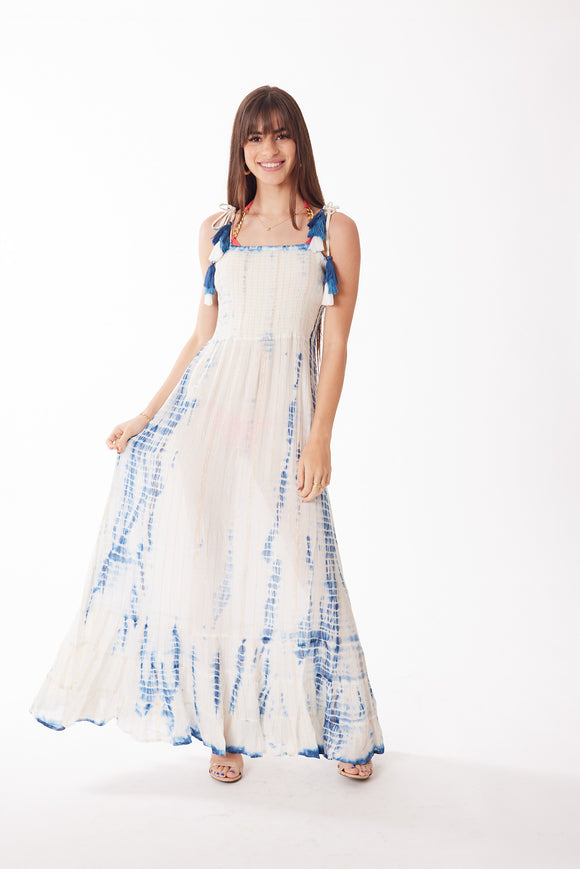 Tie-Dye, 2022 collection,  blue dress