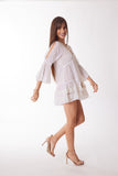 2046 ruffle dress