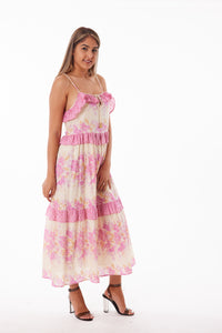 Cotton 2022, Pink cotton dress