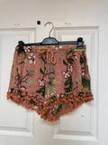 Cotton shorts bohemian style