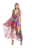 661 High low dress $50