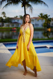 Yellow Goddess dress
