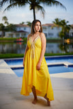 Yellow Goddess dress