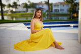 Yellow Goddess dress