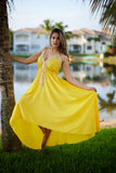Yellow Goddess dress