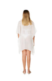 8000 W White Embellished Diamond Tunic 2023 embellished collection