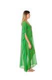 2023 collection - SD-3376 Lime Green  Embellished Kaftans