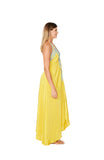 2023 collection - SD-3417-A Yellow  Embellished Dress