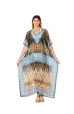 243 Cheetah Print Long kaftan 2023 Print collection