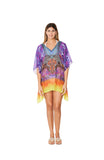 378 Multicolor Short kaftan 2023 Print collection