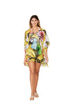 376 Parrot Print Short kaftan 2023 Print collection