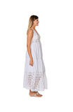 C-2100 Eyelet Cotton White Dress 2023 cotton collection