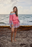 CH-16 Pink Lace Dress 2023 cotton collection