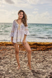 20496  Lace cover up New Arrival 2023 cotton collection