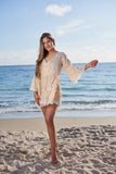 Cotton 2022, CS-075 GOLD BOHO TUNIC