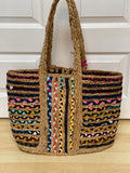 Bohemian Multicolor Tote with Fringe NEW ARRIVAL 2022