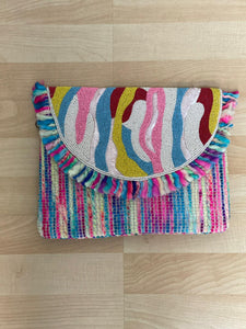 Multicolor waves clutch NEW ARRIVAL