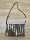 Jute Gray Bag with Shells BACK IN STOCK