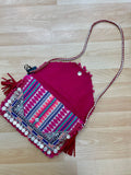 Boho Clutch with Coins BACK IN STOCK