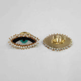 2023 collection -Bohemian Statement beaded evil eye Finger Ring