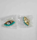 2023 collection Bohemian Statement beaded evil eye Finger Ring