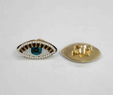 2023 collection Bohemian Statement beaded evil eye Finger Ring