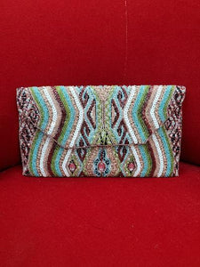 Beaded clutch -IN STOCK. $28 each