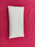 White 3 stones clutch, 2  in a pack